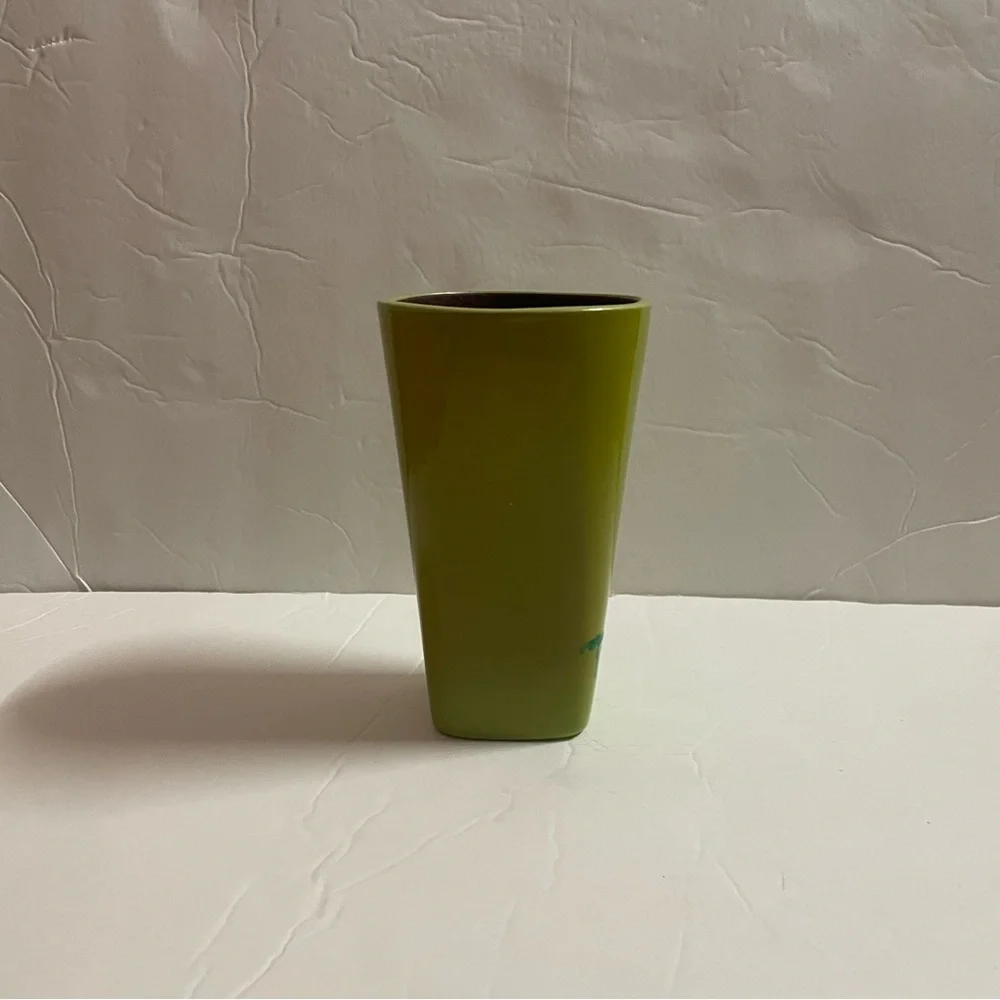 Green Cup for Toothbrush and Toothpaste 7 inches